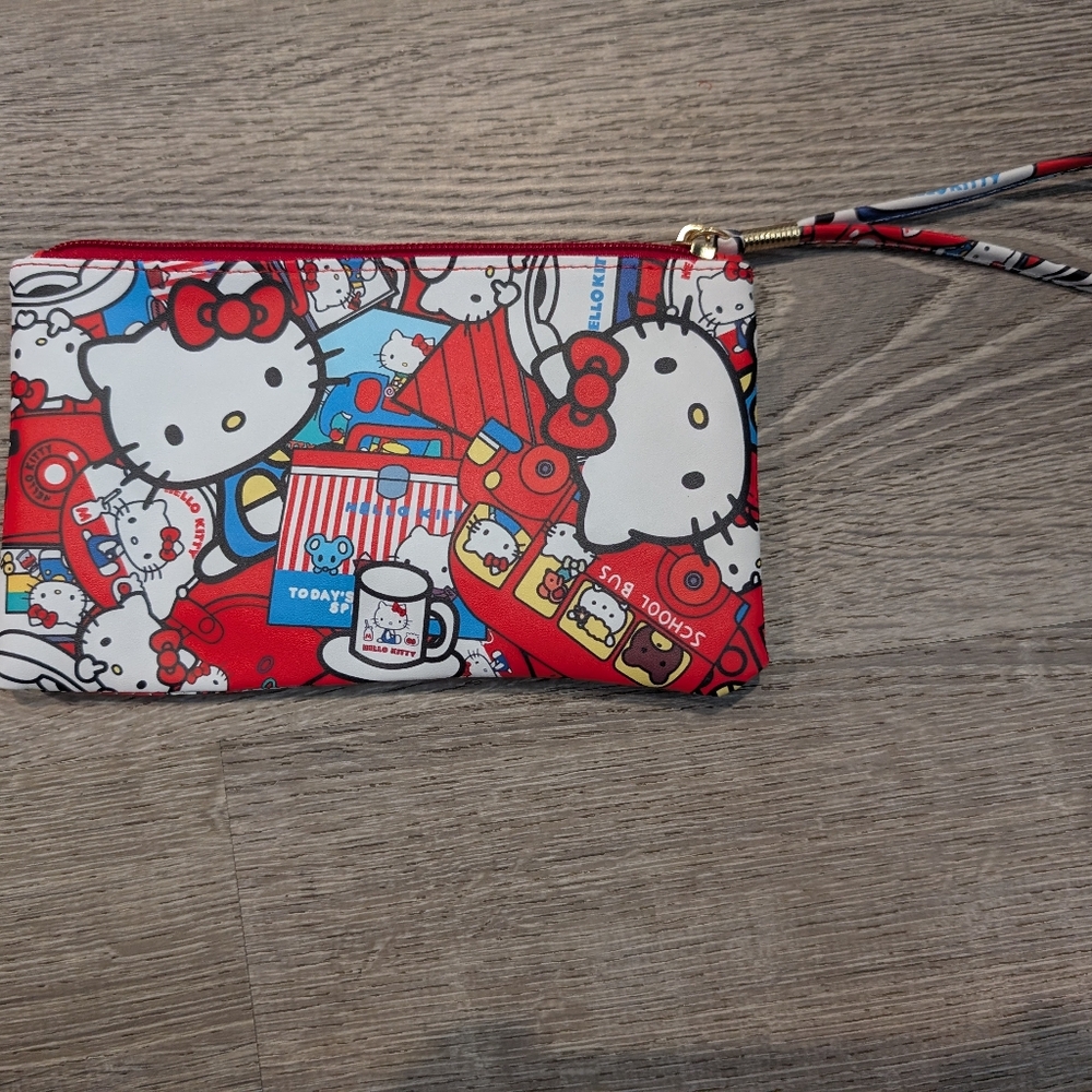 Hello Kitty Red Wristlet